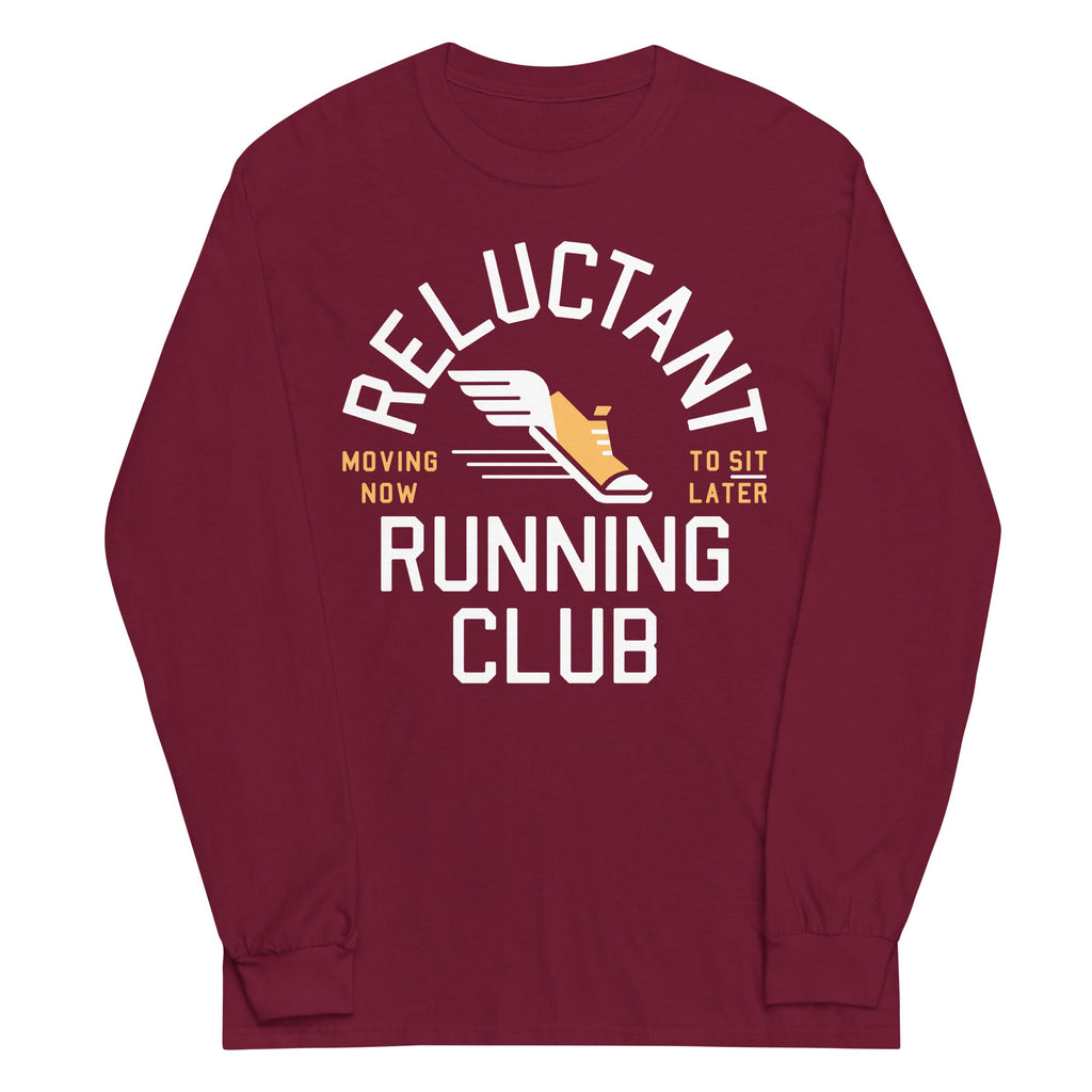 Reluctant Running Club Unisex Long Sleeve Tee