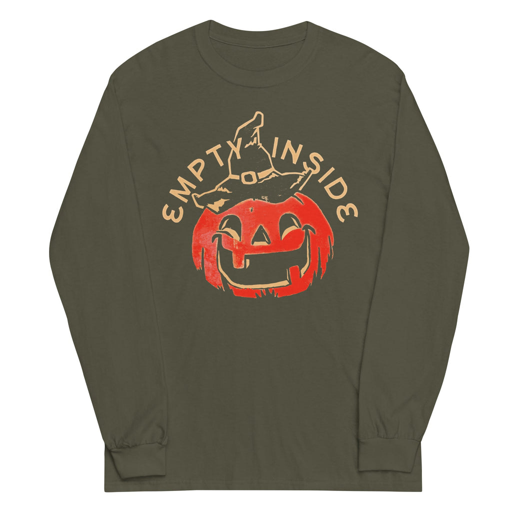 Empty Inside Pumpkin Unisex Long Sleeve Tee