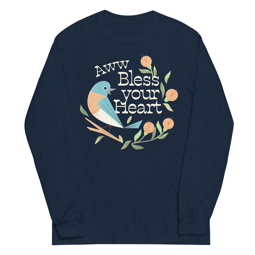 Aww Bless Your Heart Unisex Long Sleeve Tee