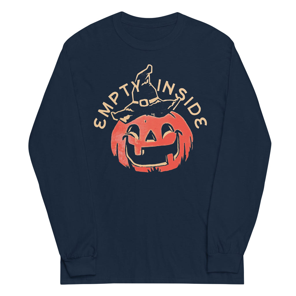 Empty Inside Pumpkin Unisex Long Sleeve Tee