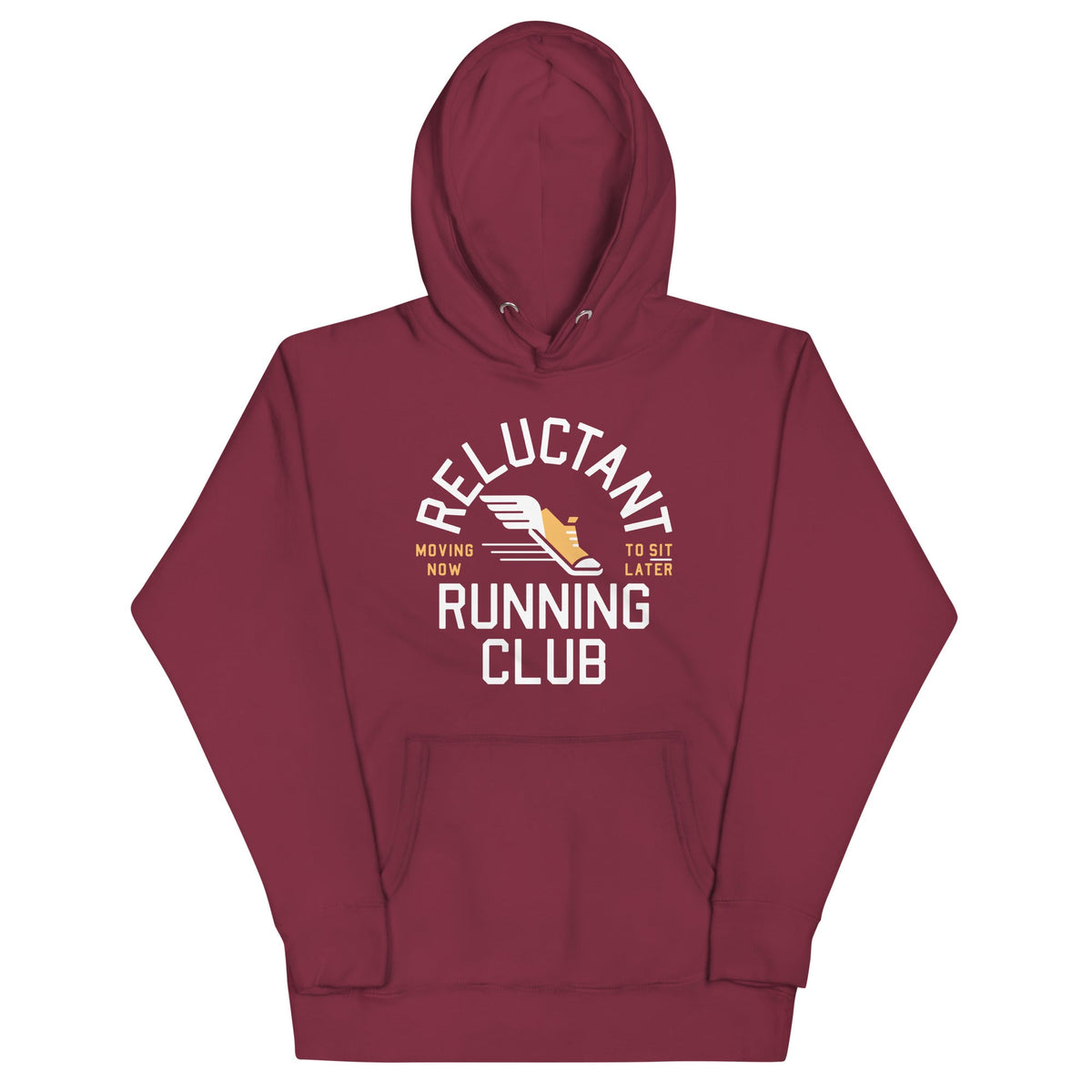 Reluctant Running Club Unisex Hoodie
