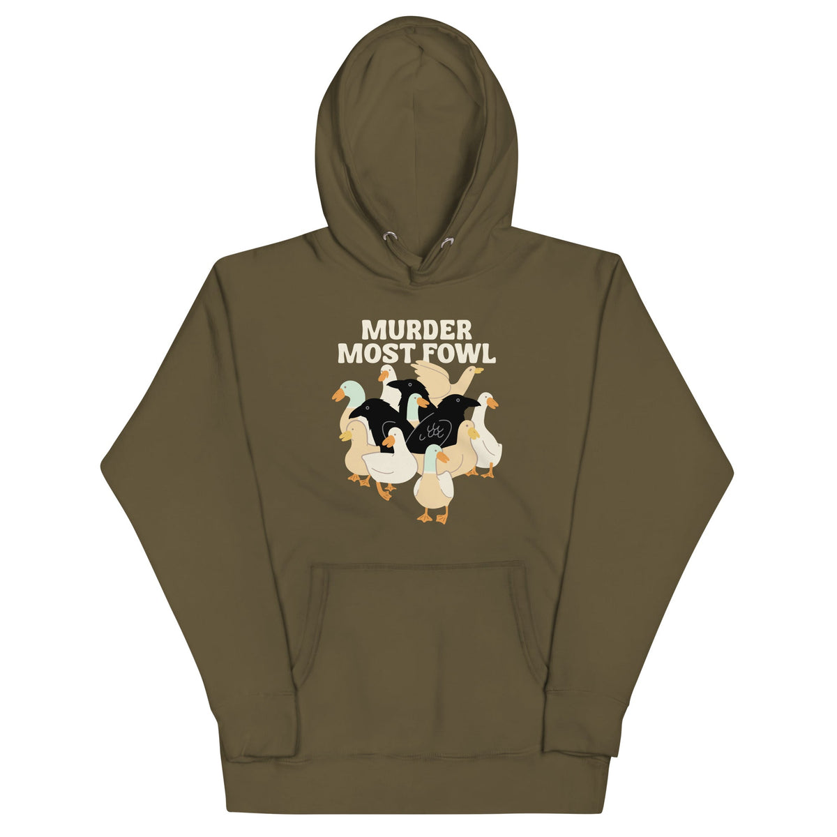 Murder Most Fowl Unisex Hoodie