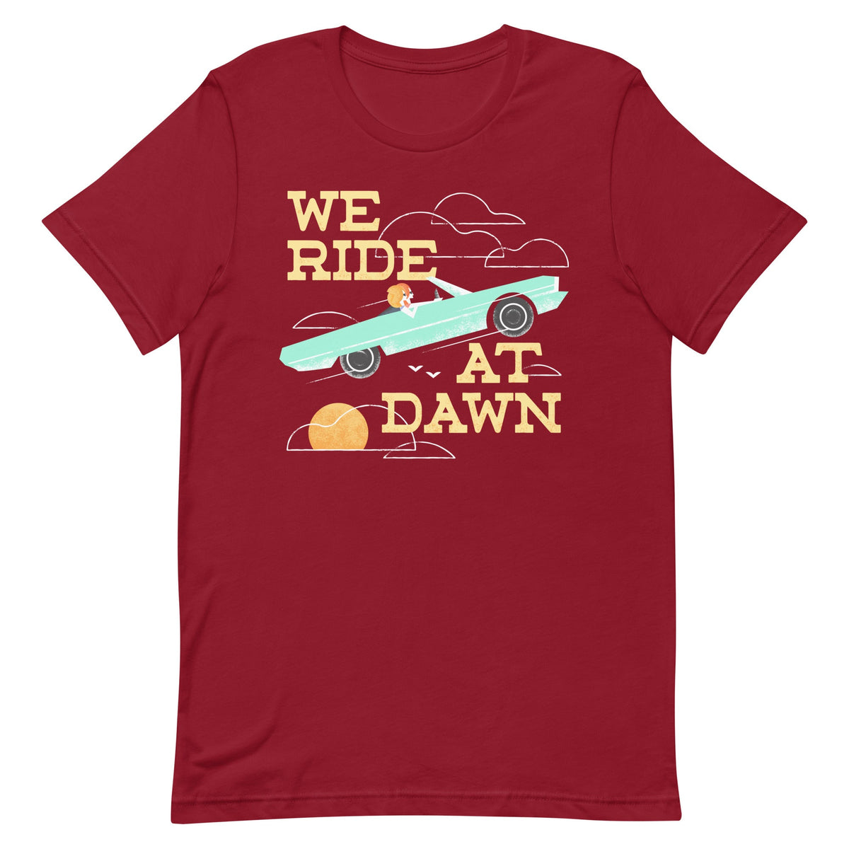 We Ride At Dawn Men's Signature Tee