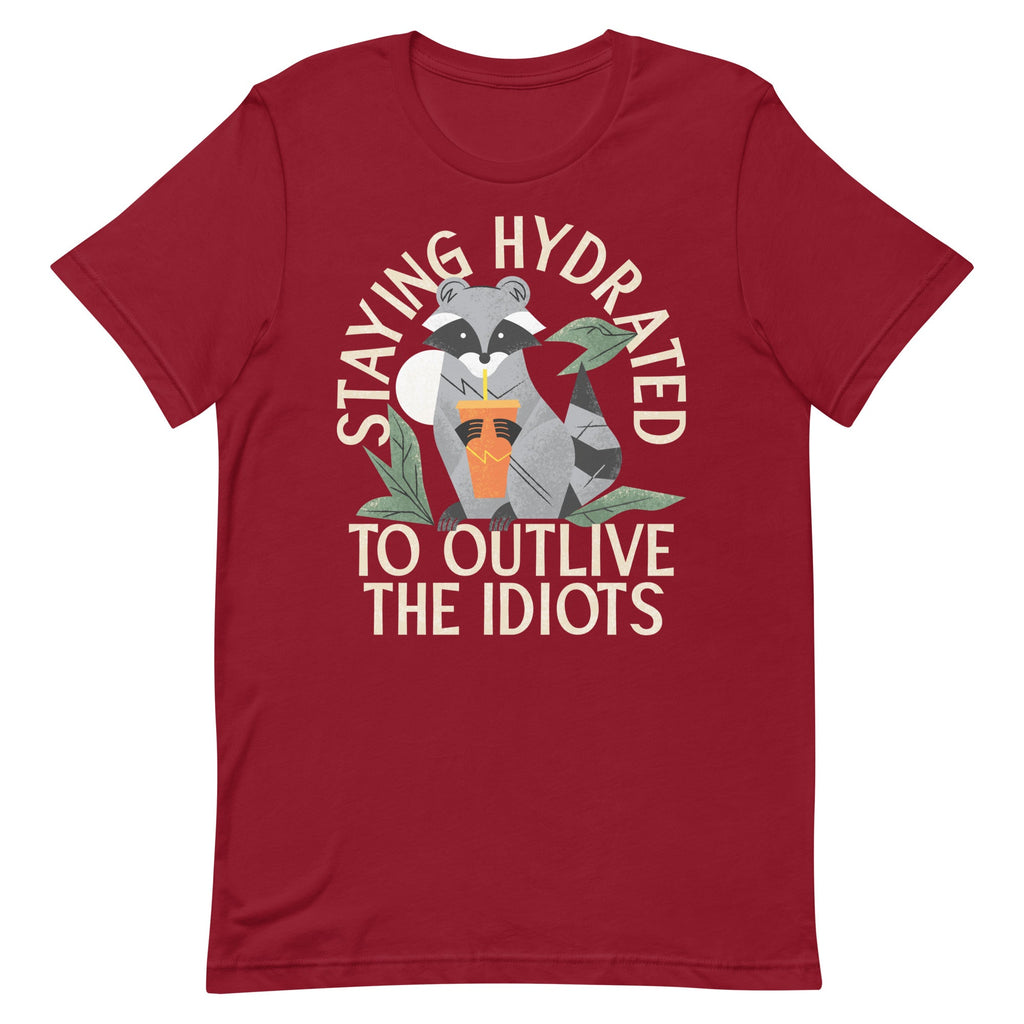 Staying Hydrated To Outlive The Idiots Men's Signature Tee