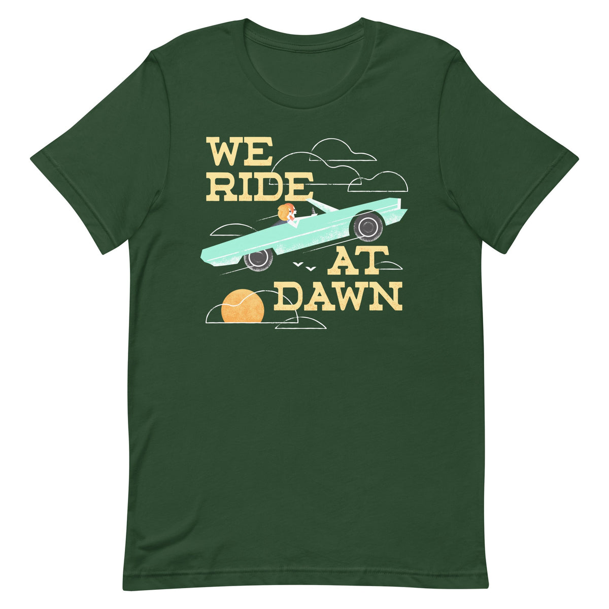 We Ride At Dawn Men's Signature Tee