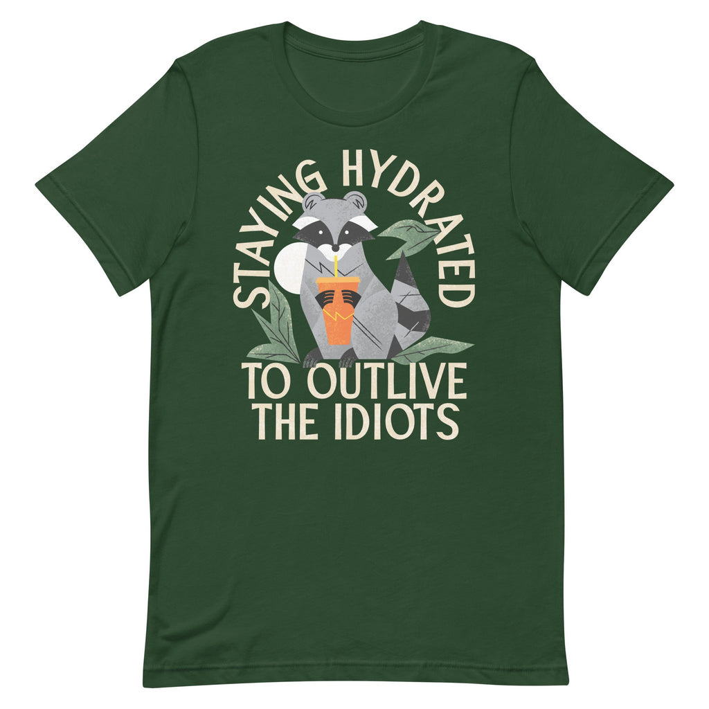 Staying Hydrated To Outlive The Idiots Men's Signature Tee