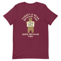 There's A Bear Behind You, 100% Behind You Men's Signature Tee Unisex