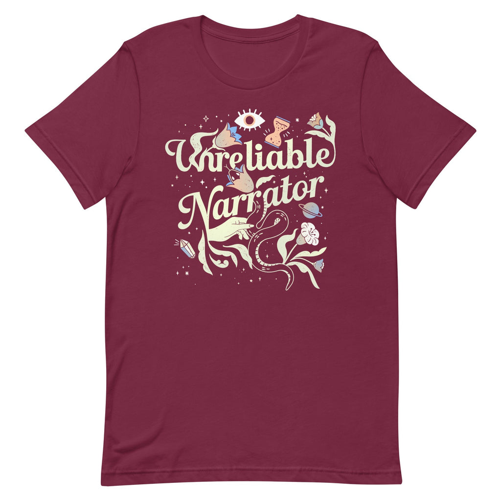 Unreliable Narrator Men's Signature Tee Unisex