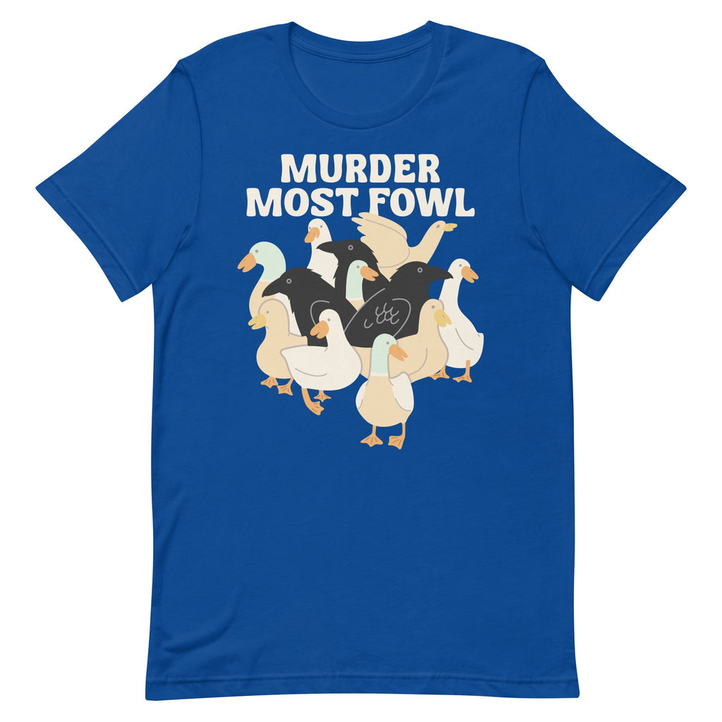 Murder Most Fowl Men's Signature Tee