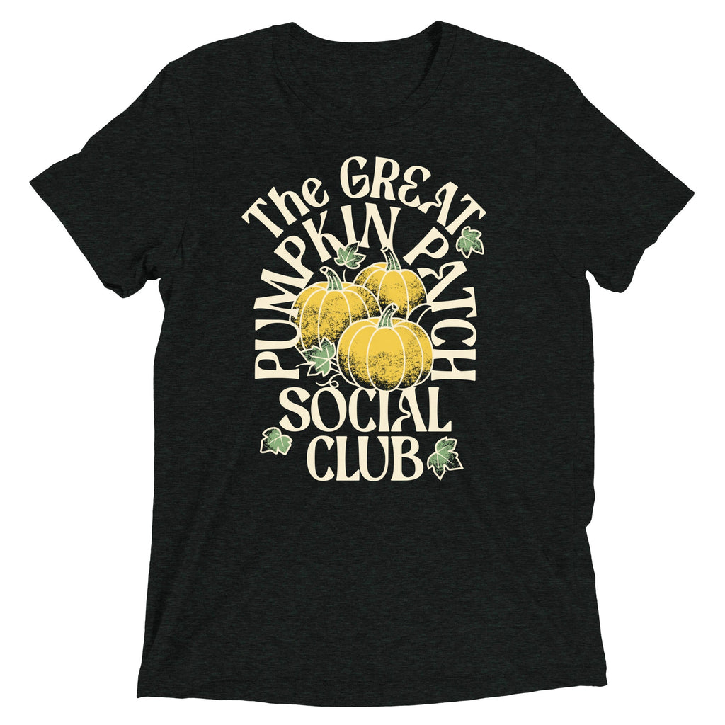 The Great Pumpkin Patch Social Club Men's Tri-Blend Tee