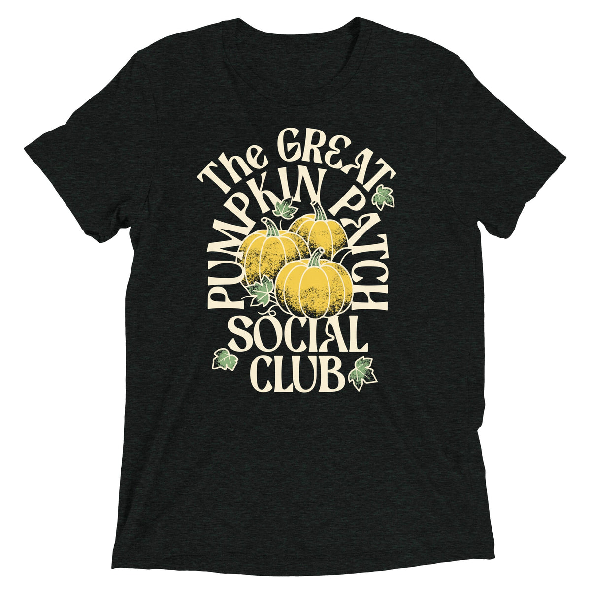 The Great Pumpkin Patch Social Club Men's Tri-Blend Tee