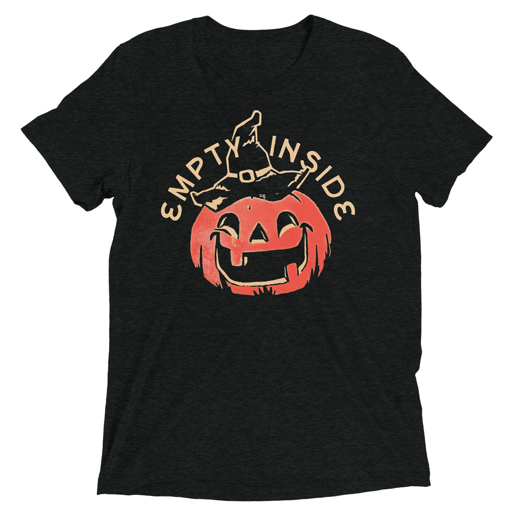 Empty Inside Pumpkin Men's Tri-Blend Tee