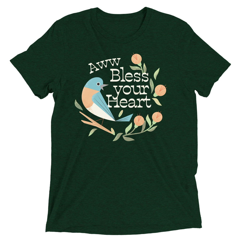 Aww Bless Your Heart Men's Tri-Blend Tee