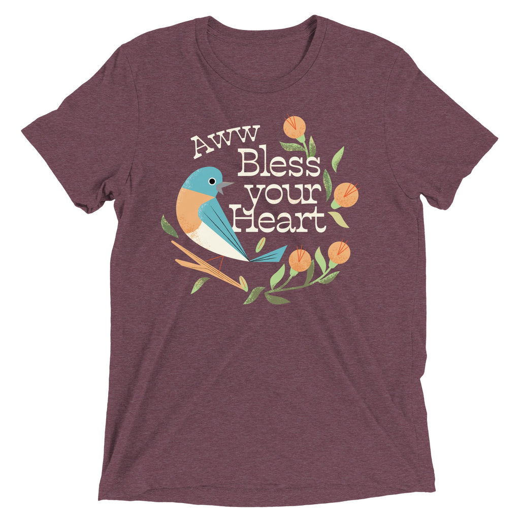 Aww Bless Your Heart Men's Tri-Blend Tee