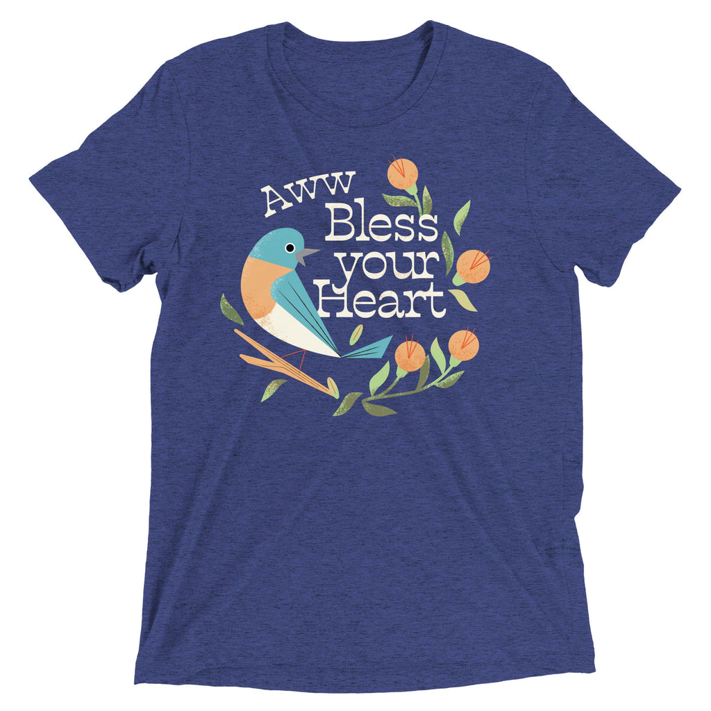 Aww Bless Your Heart Men's Tri-Blend Tee