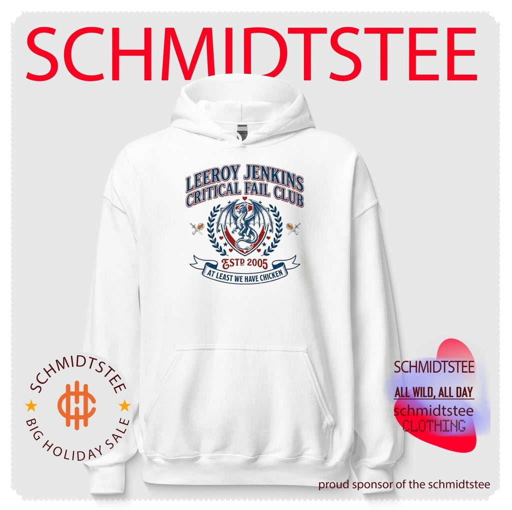 Leeroy Jenkins Critical Fail Club Est 2005 At Least We Have Chicken shirt Unisex