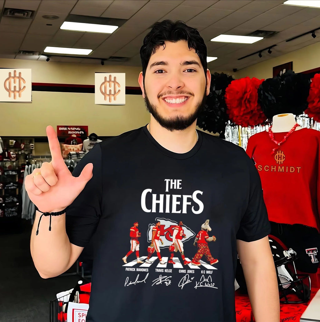 Kansas City Chiefs the Chiefs Abbey Road signature shirt Unisex