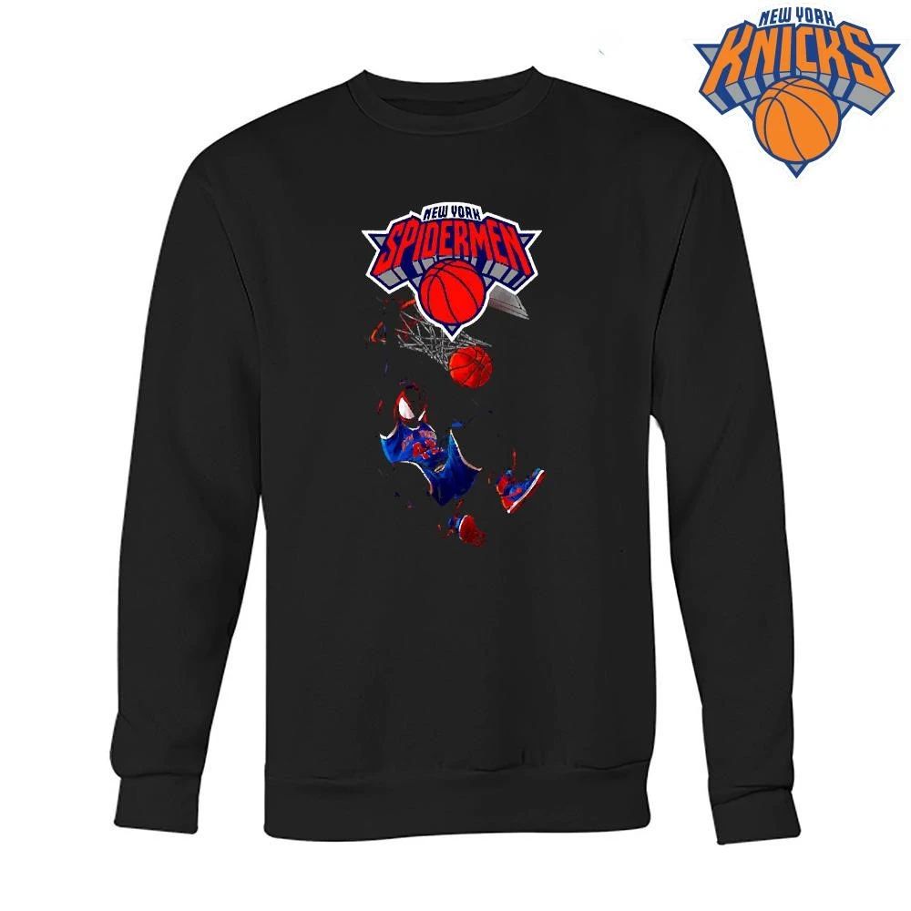 New York Spidermen Miles Morales Basketball Dunk Graphic Shirt Unisex
