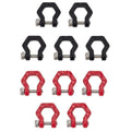 MEUS Racing Simulation U-shaped Metal Shackle Trailer Hook for SCX24 TRX4M – Model B Square