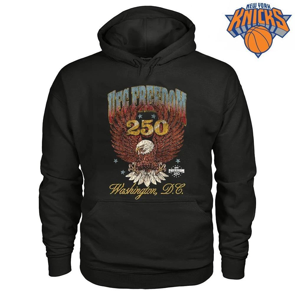 UFC Freedom 250 Washington DC Distressed Eagle Patriotic Shirt Unisex