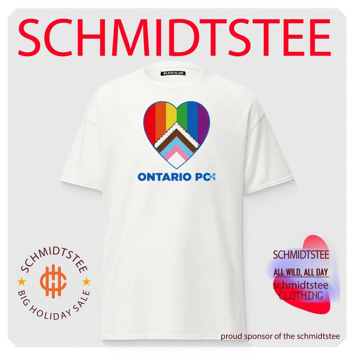 2026 York Pride Ontario PC Shirt Unisex