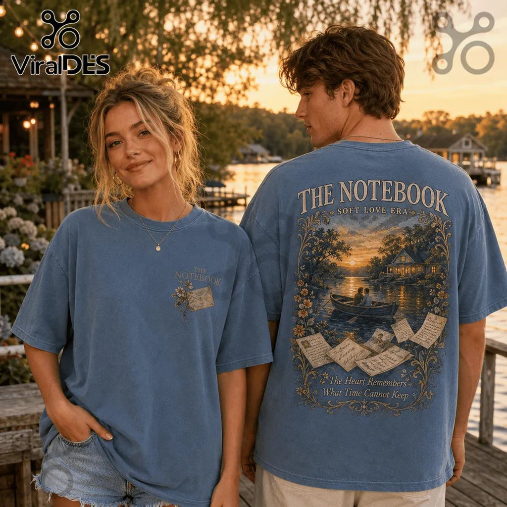 The Notebook Soft Love Era Blue T-Shirt