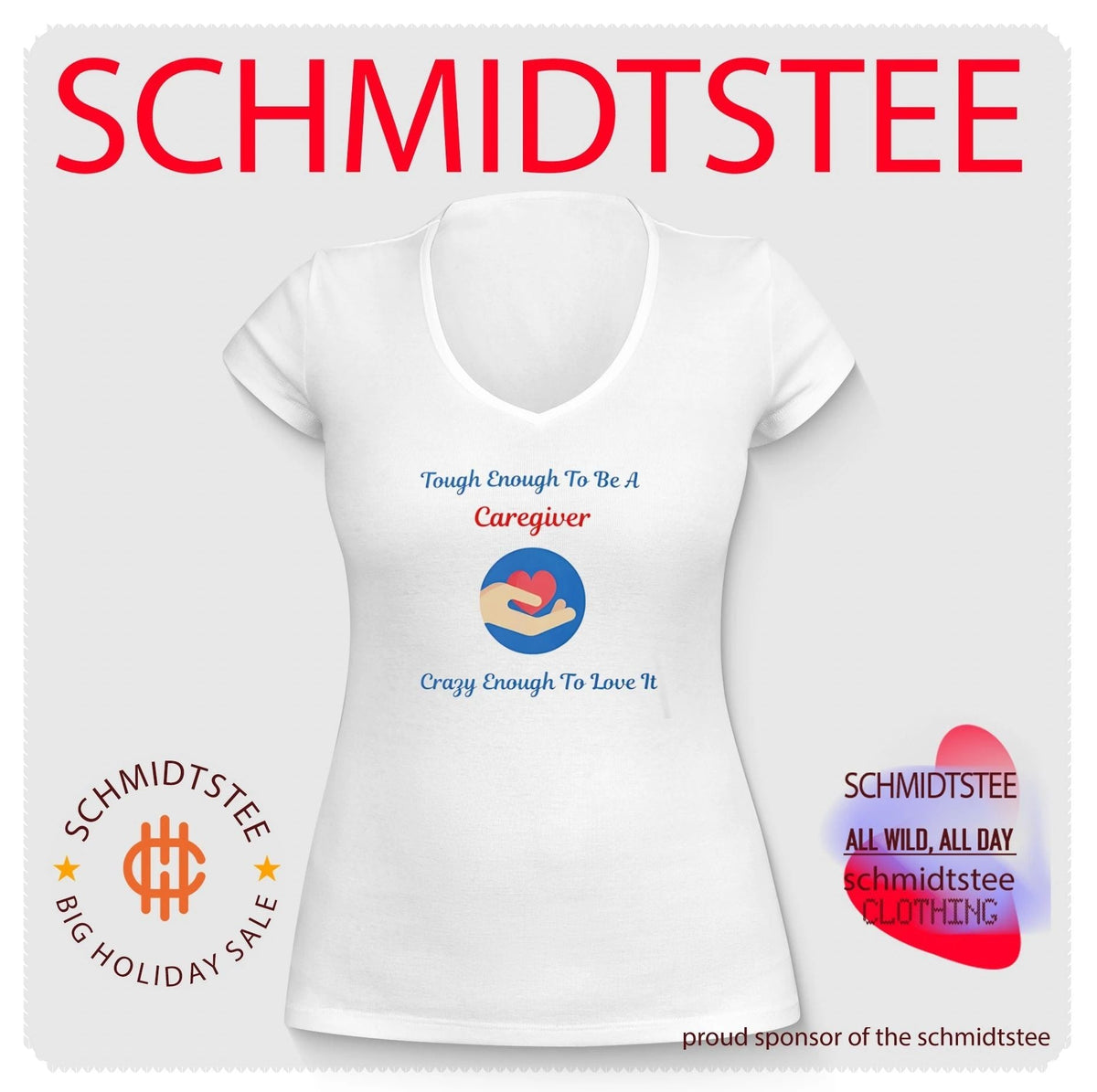 Tough Enough to Be a Caregiver Crazy Enough to Love It Alzheimer’s Awareness shirt Unisex