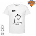 Hat Cute Little Ghost Wearing Tiny Black Top Hat Cartoon Doodle Shirt Unisex