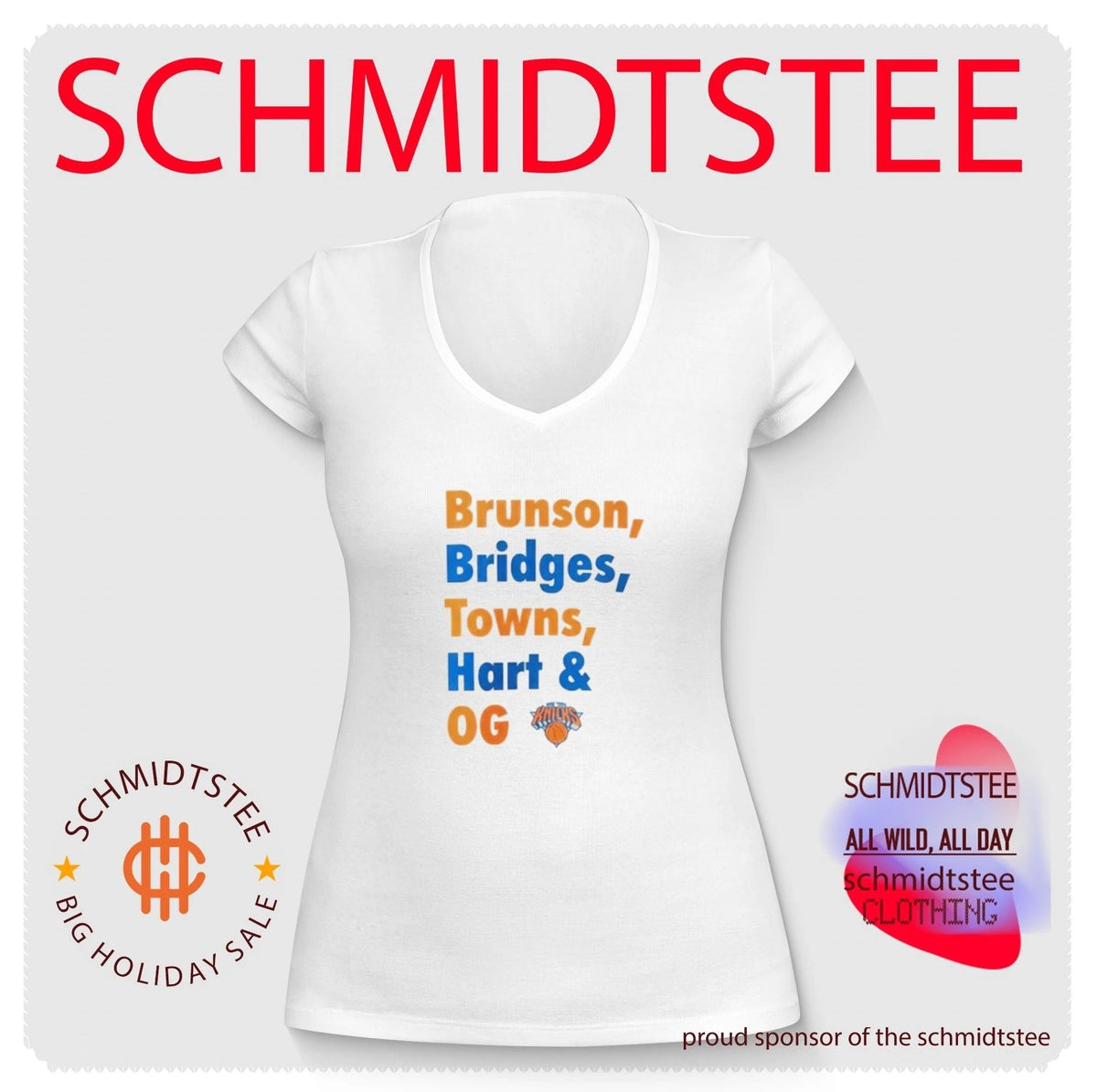 Brunson Bridges Towns Hart OG Knicks Championship Shirt Unisex
