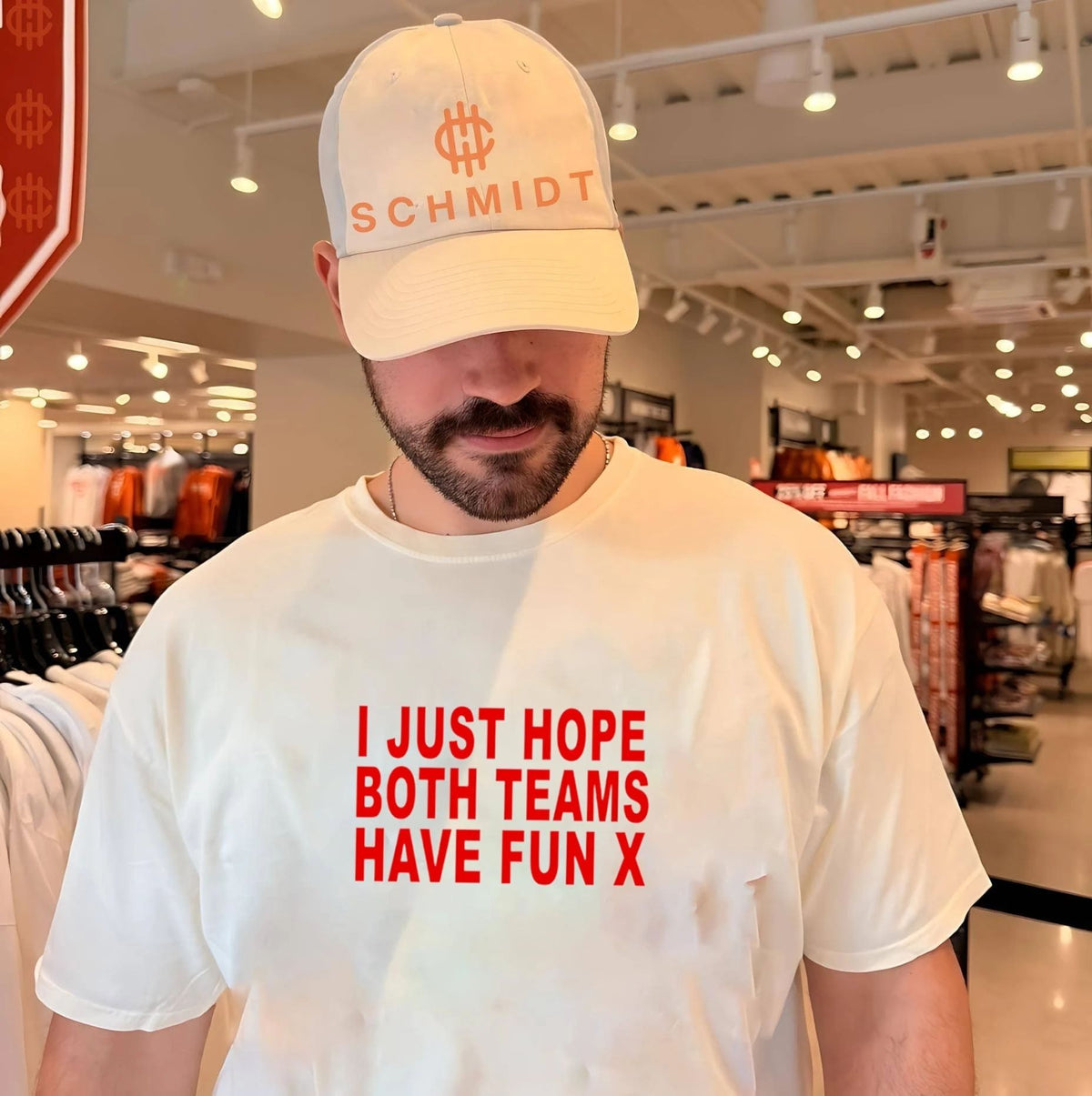I Just Hope Both Teams Have Fun X sports humor shirt Unisex