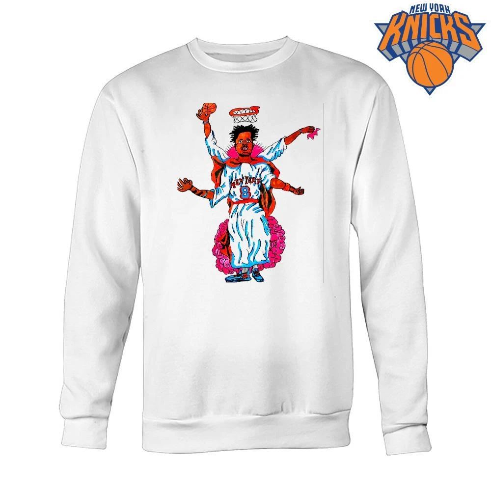 Six Armed New York 8 NBA Player Spiritual Graphic Illustration Tee Shirt Unisex
