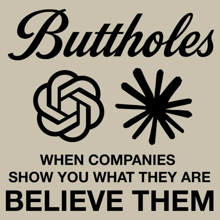 Buttholes: Believe them