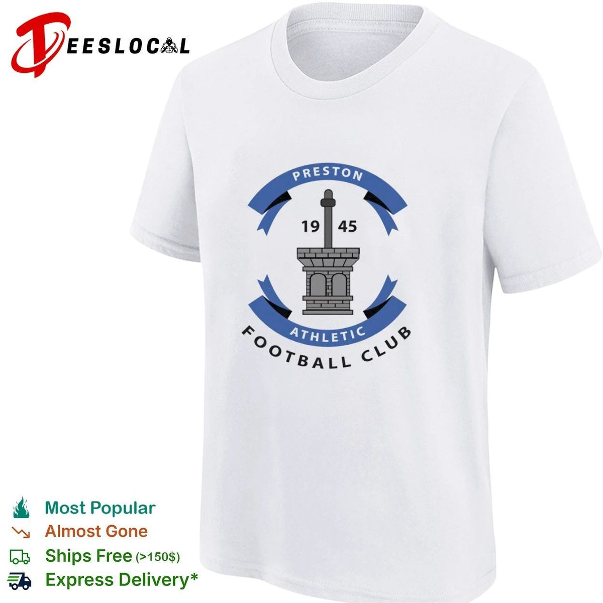 Preston Athletic Football Club 1945 soccer Unisex