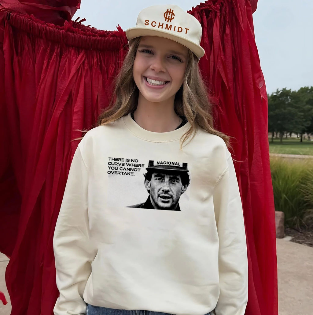 Neymar Ayrton Senna No Curve Where You Cannot Overtake Shirt Unisex