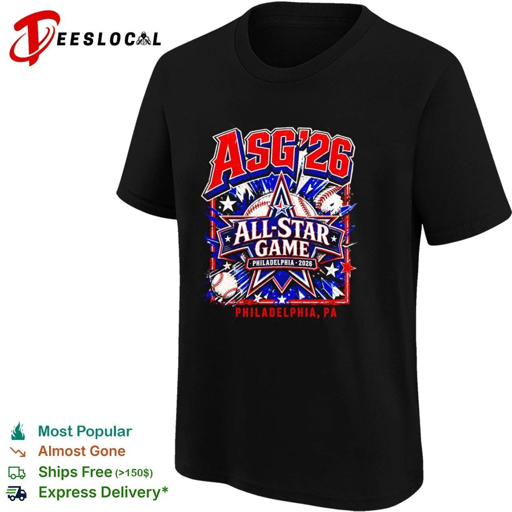 ASG 26 All-Star Game Philadelphia 2026 Philadelphia Phillies Unisex