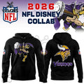 Thor x Minnesota Vikings 2026 Black Hoodie