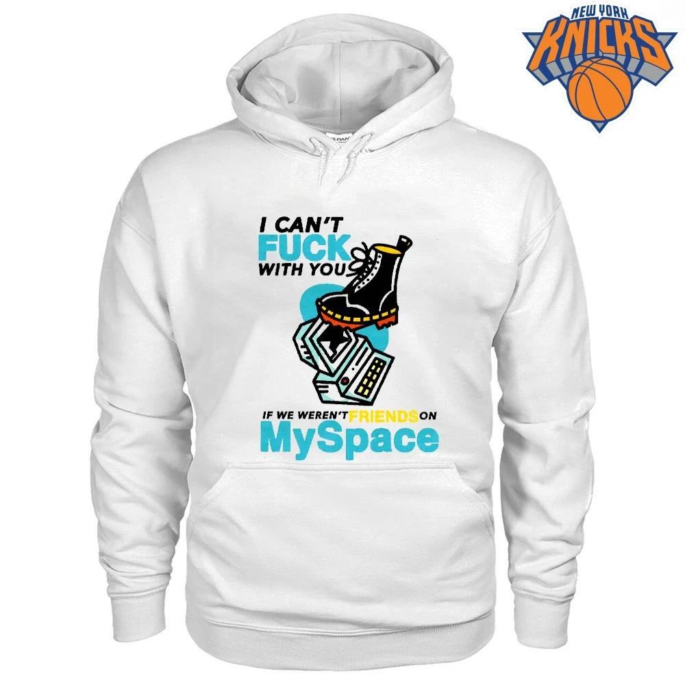 I Can’t Fuck With You If We Weren’t Friends On MySpace Punk Boot Computer Unisex
