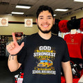 God found some of the strongest people and made them school bus drivers vintage shirt Unisex
