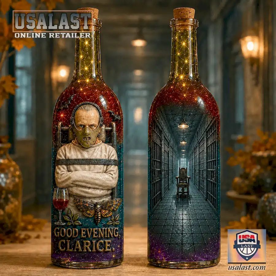 Hannibal Lecter Halloween Edition Bottle Lamp