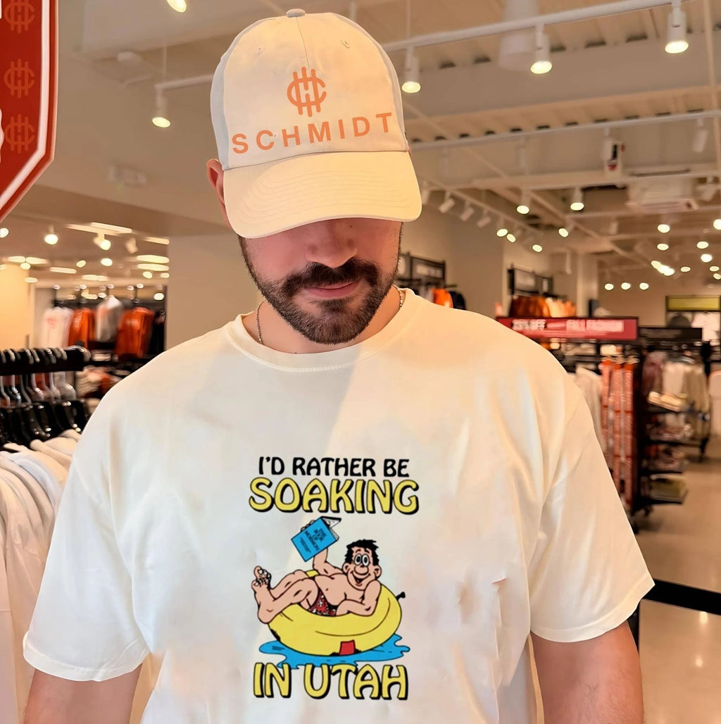 I’d Rather Be Soaking In Utah Shirt Unisex