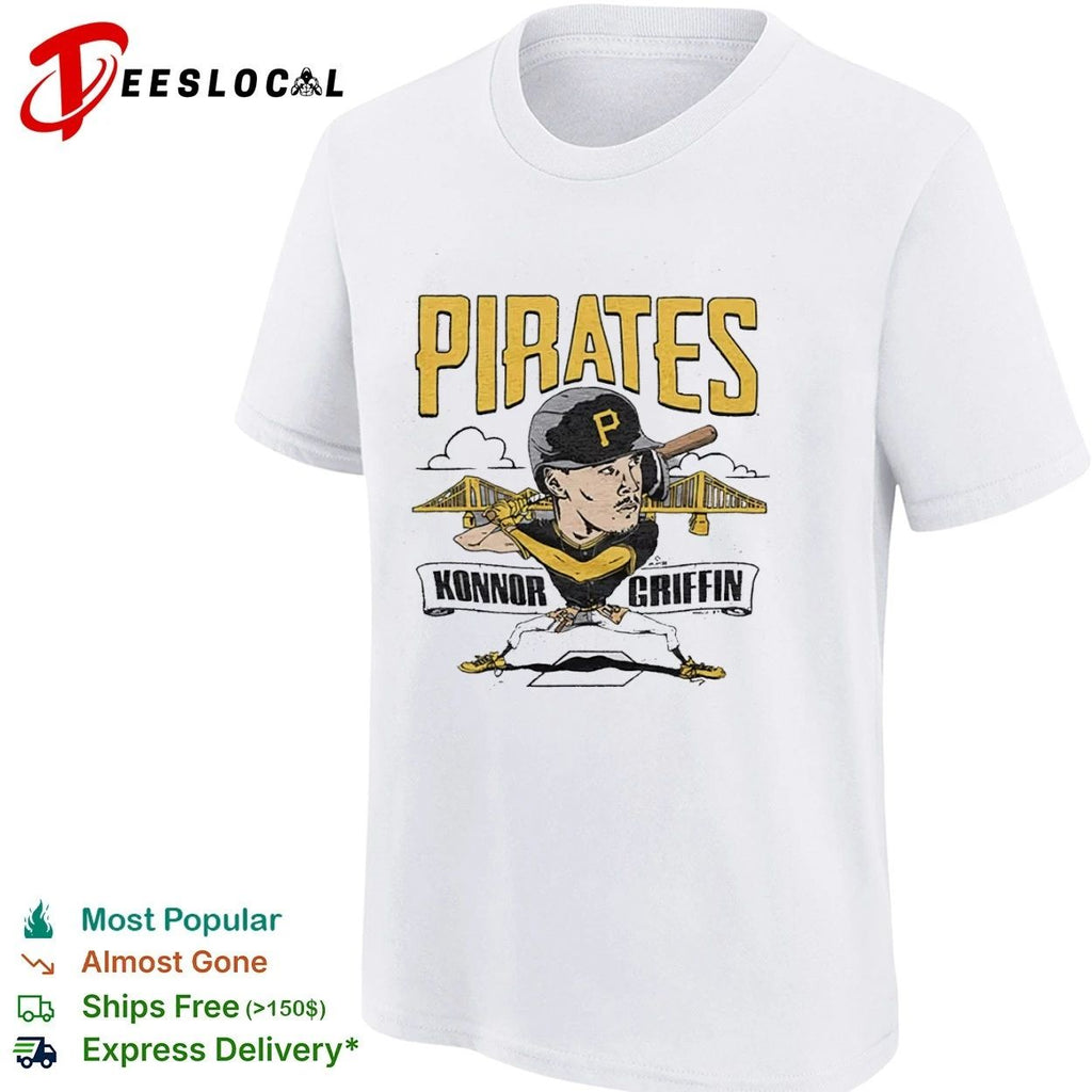 Konnor Griffin Pittsburgh Pirates Caricature Unisex