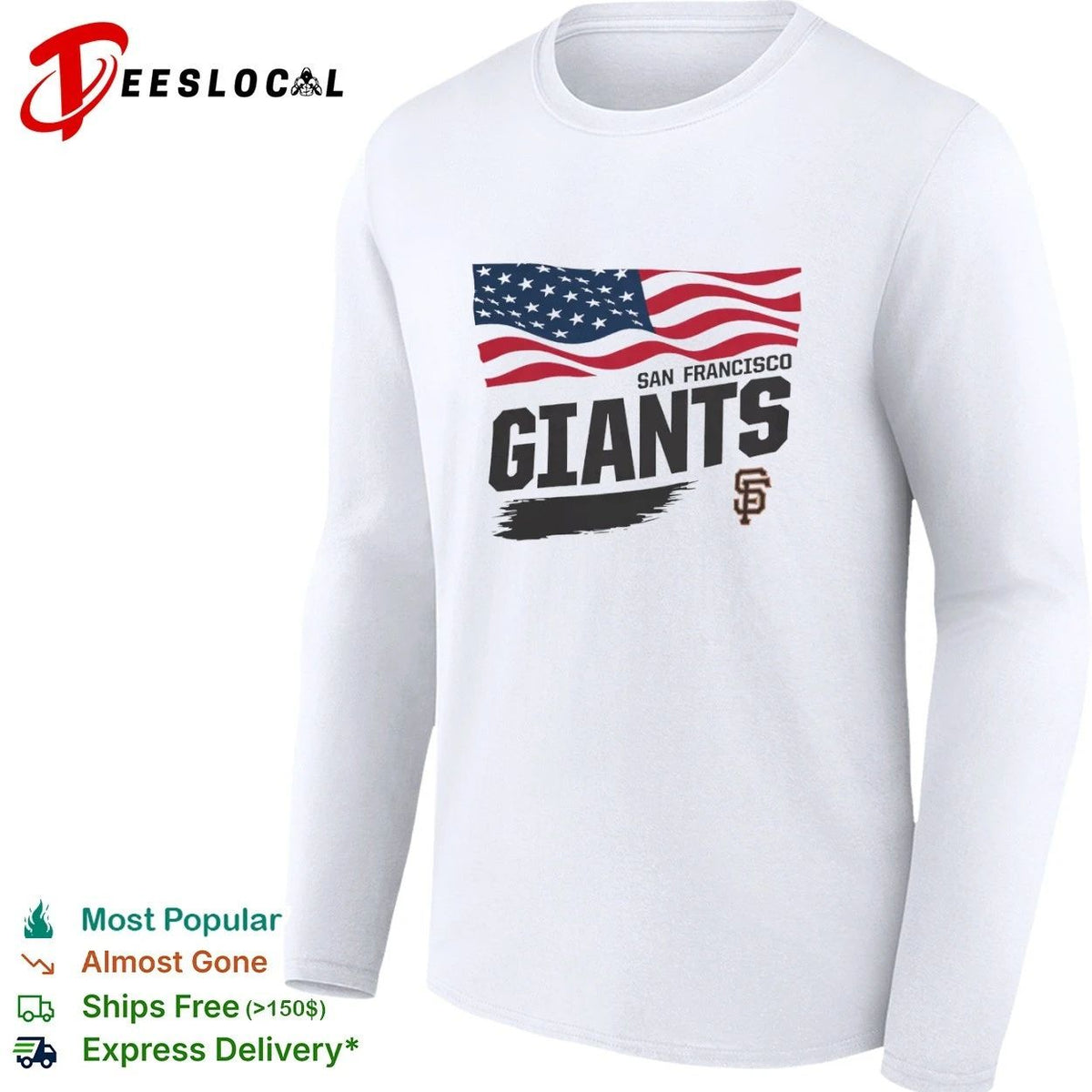 San Francisco Giants Waving Flag Starter Unisex