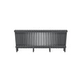 Bircham – Raw Metal Column Radiator H500mm x W1376mm 3 Column