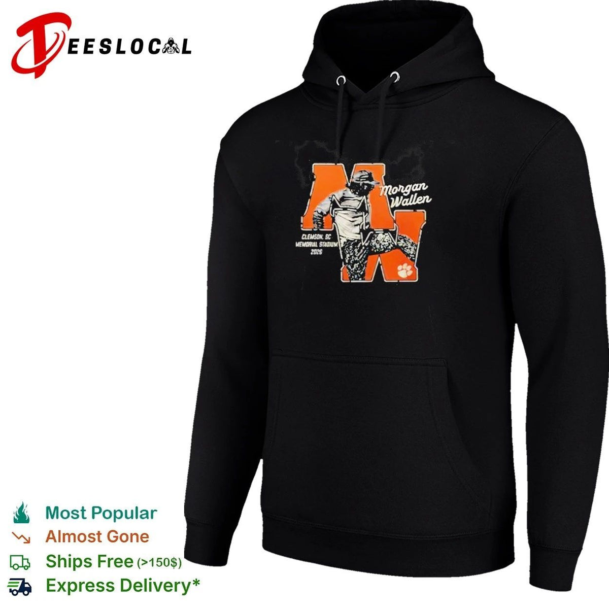 Morgan Wallen Clemson Tigers Still The Problem Tour 2026 Memorial Stadium Unisex