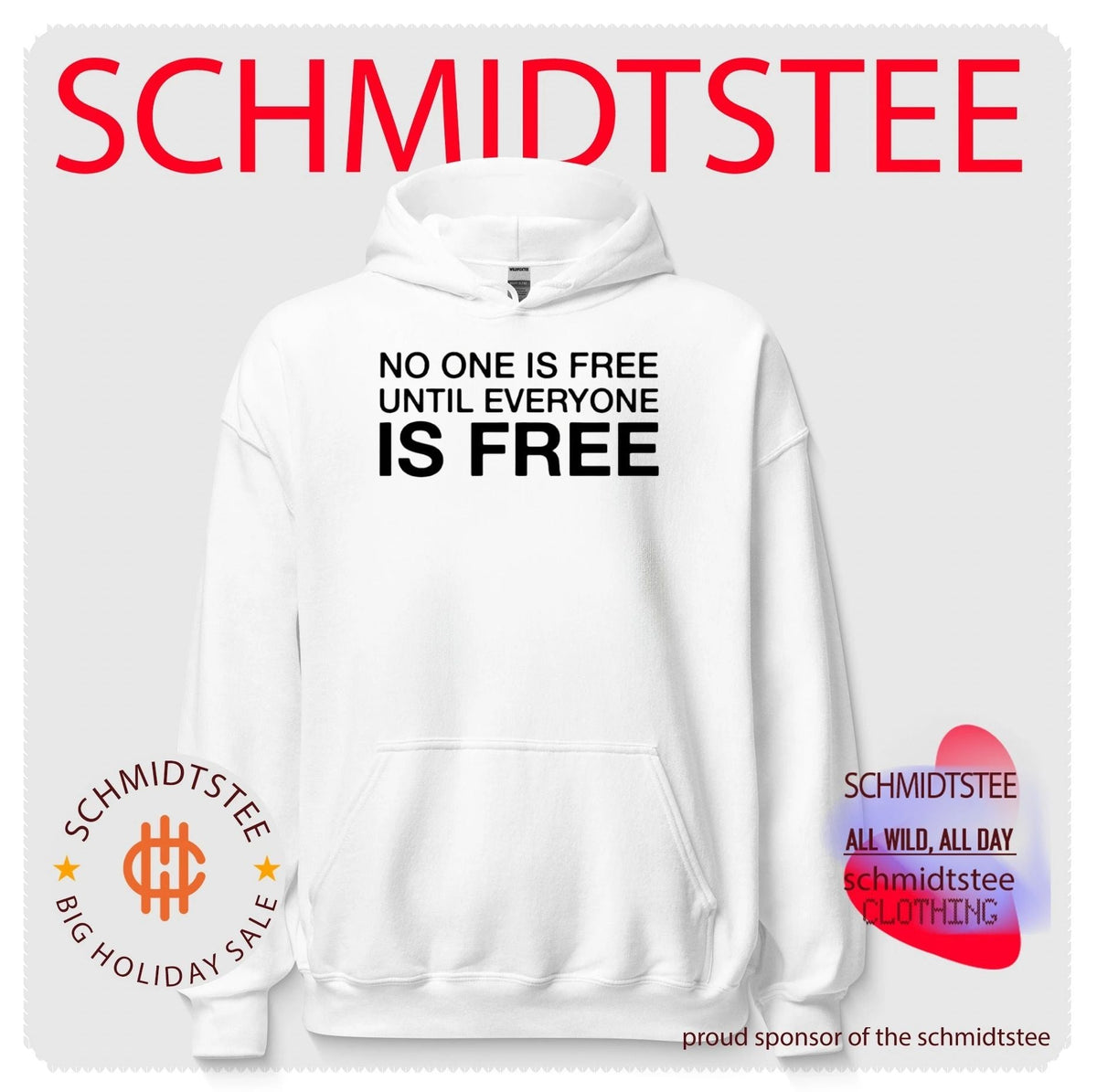 No One Is Free Until Everyone Is Free human rights shirt Unisex
