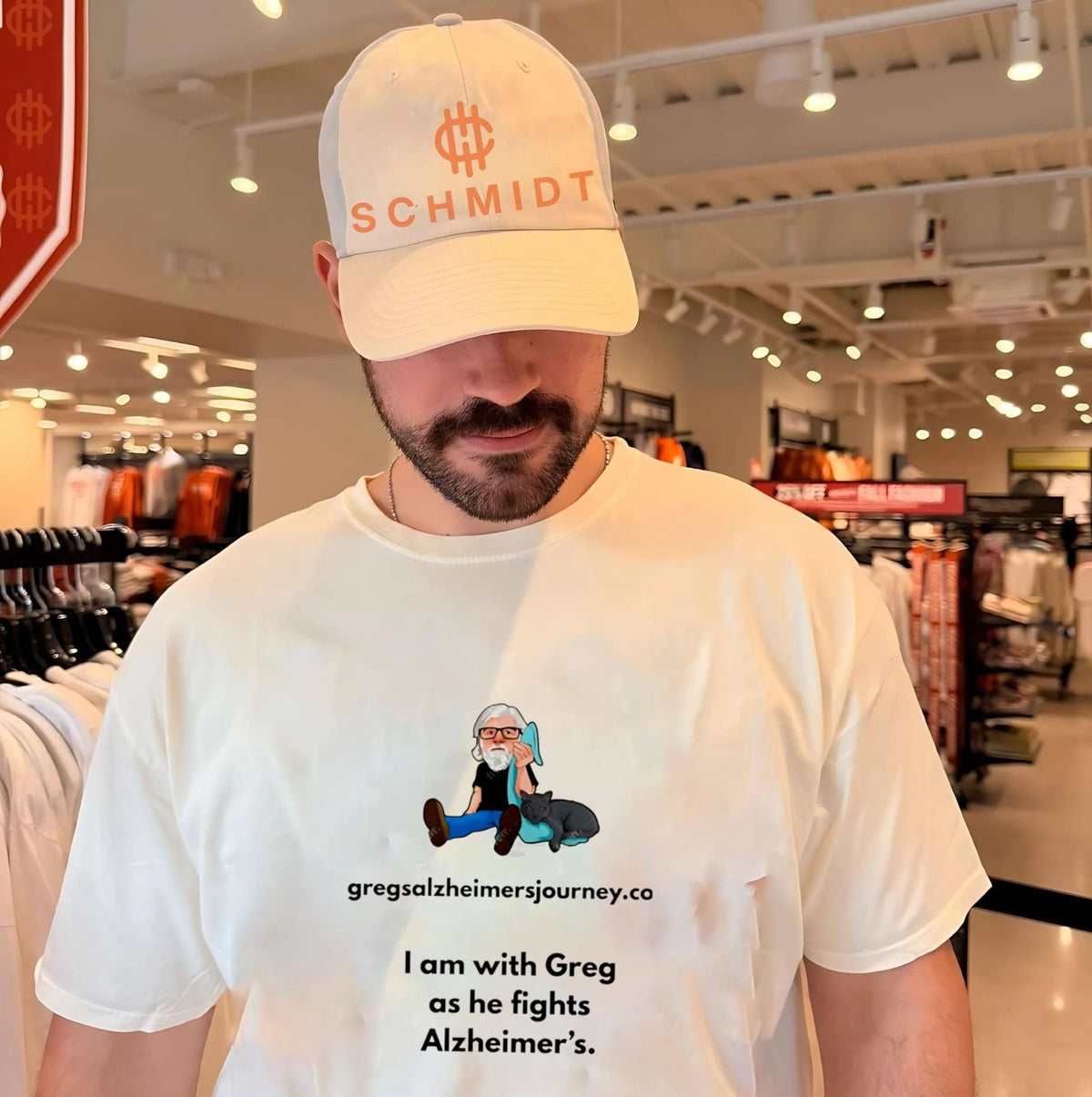 I Am With Greg As He Fights Alzheimer’s shirt Unisex