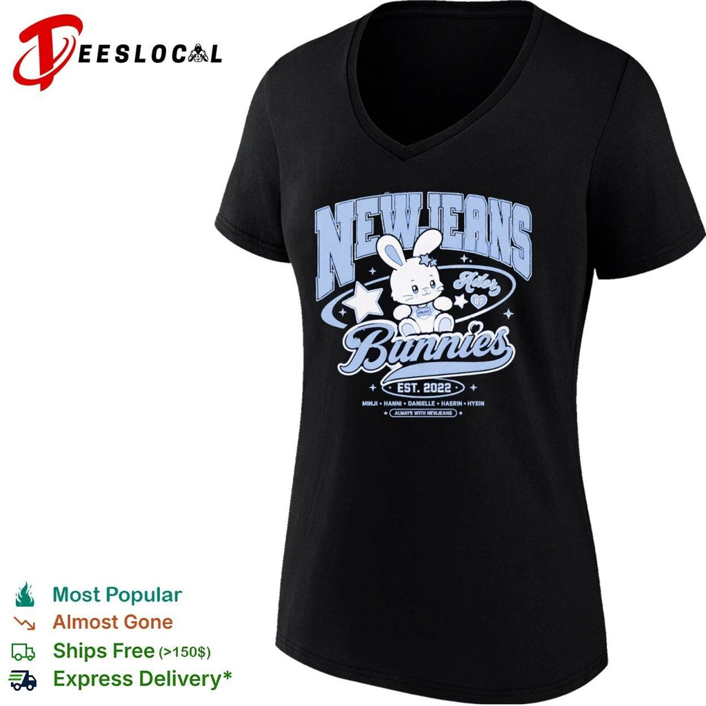 NewJeans Bunnies Est 2022 Minji Hanni Danielle Haerin Hyein Always with NewJeans Unisex