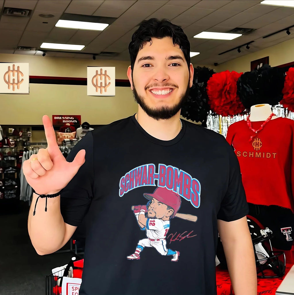 Philadelphia Phillies Major League Baseball Kyle Schwarber schwar-bombs shirt Unisex