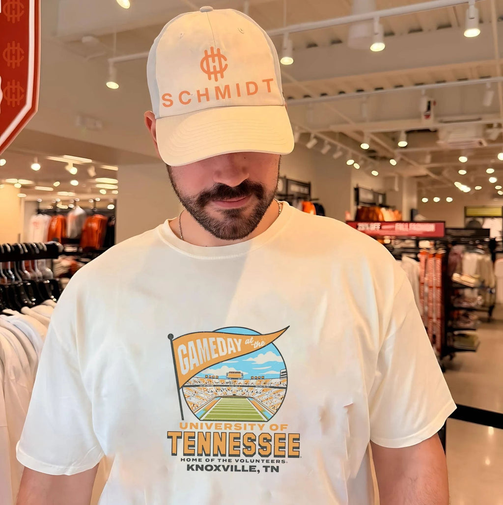 Gameday at the University of Tennessee Volunteers Stadium Banner shirt Unisex