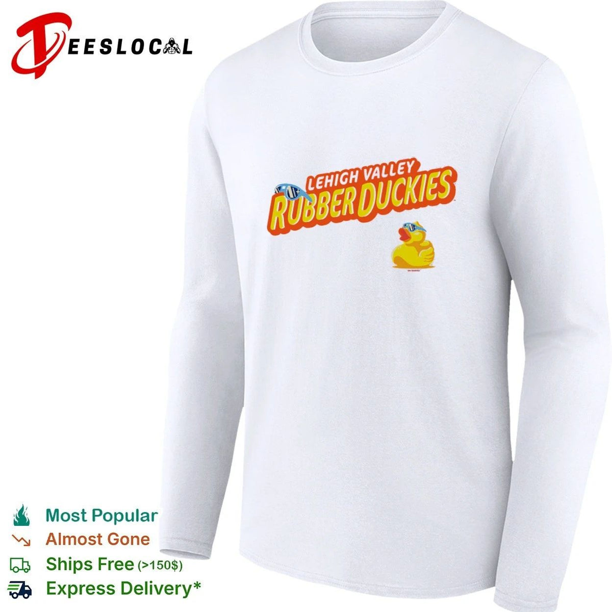 Lehigh Valley Rubber Duckies minor league baseball Unisex